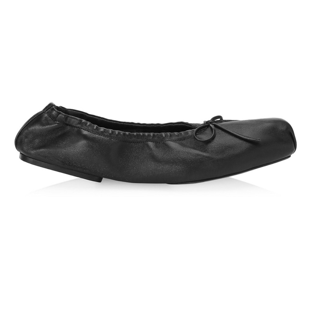 Khaite Ashland square-toe ballet flats